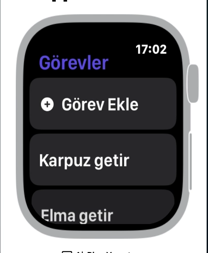 Watch Task List Apple Watch screenshot