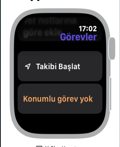 Watch Location Tracking Apple Watch screenshot