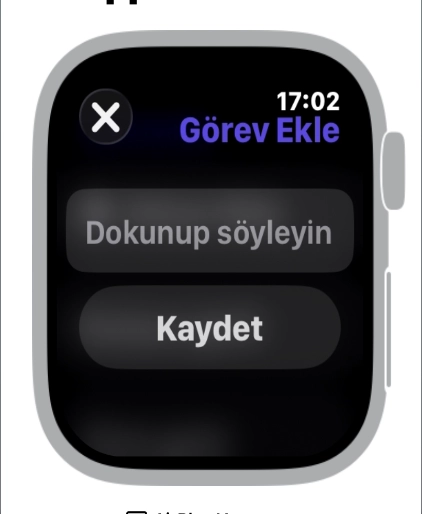 Watch Add Task Apple Watch screenshot